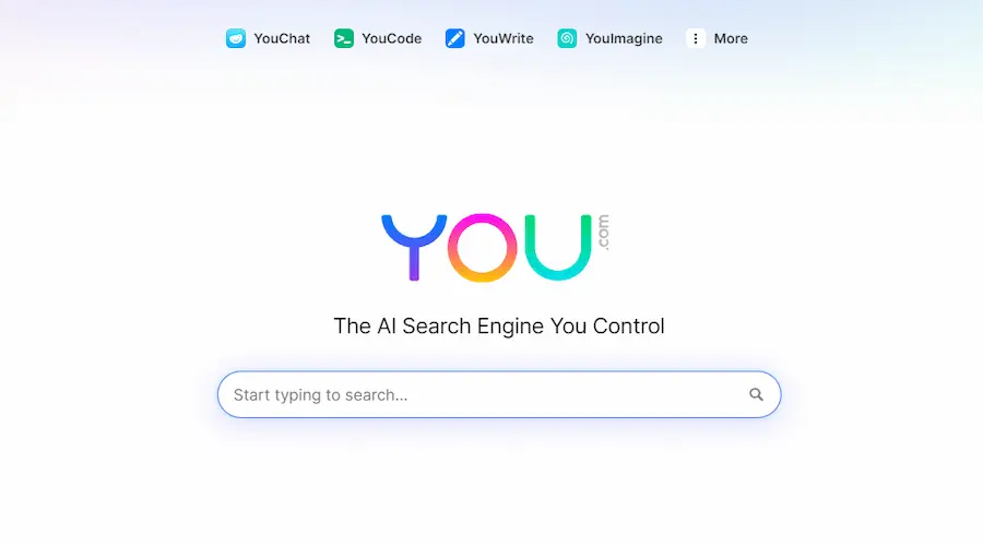 AI search engine you