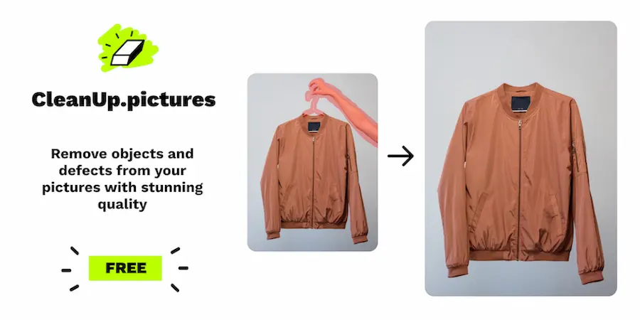 Xóa vật thể trên ảnh cleanup pictures