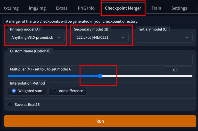 Cách hợp nhất hai mô hình Model