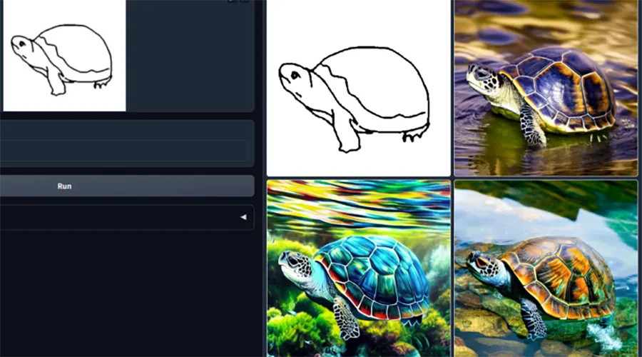 ControlNet Scribbles in Stable Diffusion