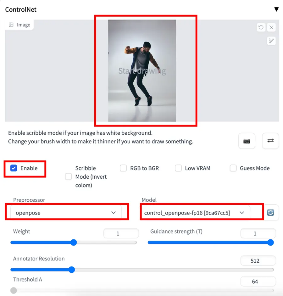How to setting ControlNet in Stable Diffusion