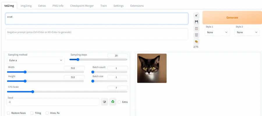 Hướng dẫn chạy Stable Diffusion AUTOMATIC1111 trên MAC