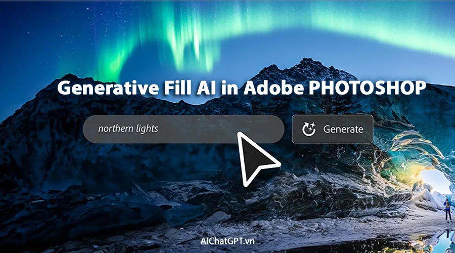 Hướng dẫn sử dụng Generative Fill AI tool trong Adobe AI