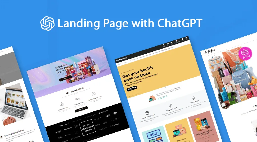 build Landing Page with ChatGPT Prompts